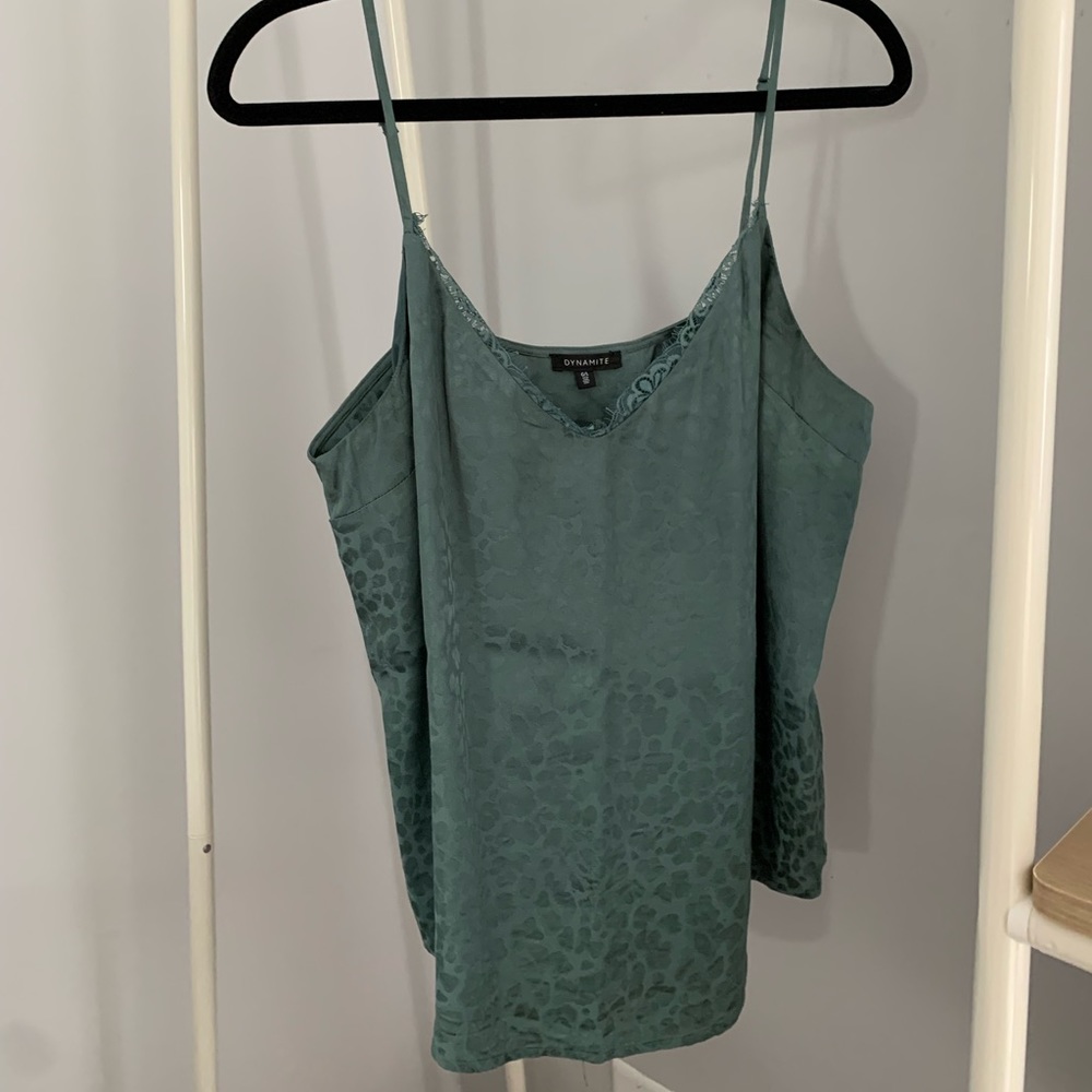 Satin camisole from dynamite in size large.